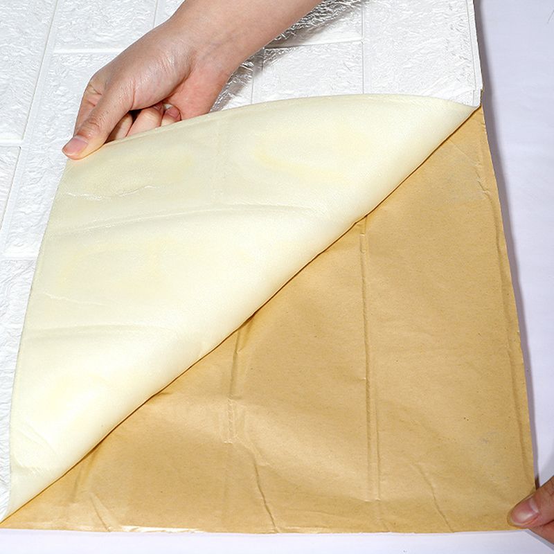 Modern Pearl Wainscoting PVC Wall Access Panel Peel and Stick Wall Tile Set of 2 Clearhalo 'Flooring 'Home Improvement' 'home_improvement' 'home_improvement_wall_paneling' 'Wall Paneling' 'wall_paneling' 'Walls & Ceilings' Walls and Ceiling' 1200x1200_007b8418-003d-46c9-b4cb-0b961766ab43