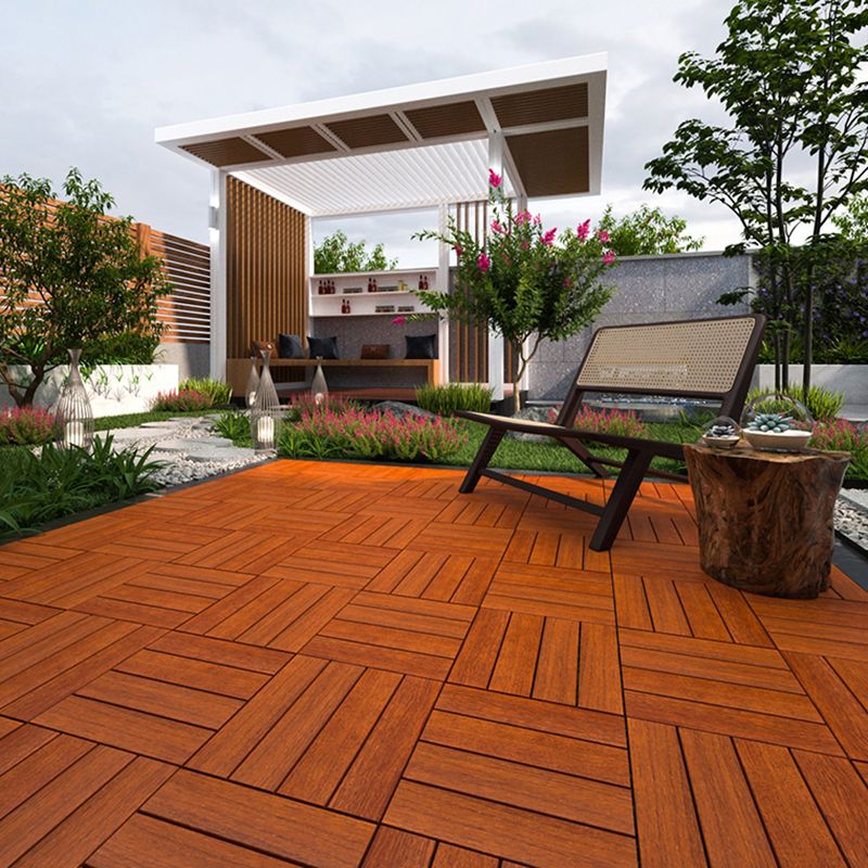 Outdoor Laminate Floor Wooden Square Waterproof Laminate Floor Clearhalo 'Flooring 'Home Improvement' 'home_improvement' 'home_improvement_laminate_flooring' 'Laminate Flooring' 'laminate_flooring' Walls and Ceiling' 1200x1200_00aa57c8-aad8-4570-b4b9-f91311a0678a