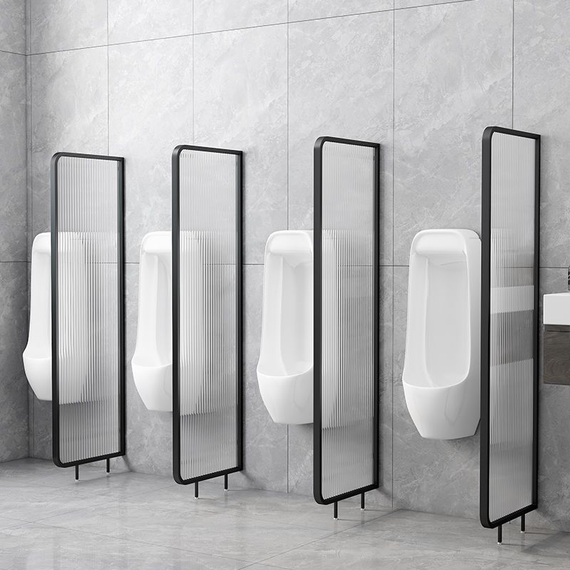 Patterned Bath Fixed Panel Metal Tempered Fixed Glass Panel with Square Hardware Clearhalo 'Bathroom Remodel & Bathroom Fixtures' 'Home Improvement' 'home_improvement' 'home_improvement_shower_tub_doors' 'Shower and Tub Doors' 'shower_tub_doors' 'Showers & Bathtubs' 1200x1200_00bb4a0d-6d96-42a9-89d5-3455b6e004af