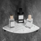 Metal & Marble Bathroom Hardware Set as Individual or as a Set in Black Clearhalo 'Bathroom Hardware Sets' 'Bathroom Hardware' 'Bathroom Remodel & Bathroom Fixtures' 'bathroom_hardware_sets' 'Home Improvement' 'home_improvement' 'home_improvement_bathroom_hardware_sets' 1200x1200_00c63b26-c473-4e95-b75d-d9ada18a71d1