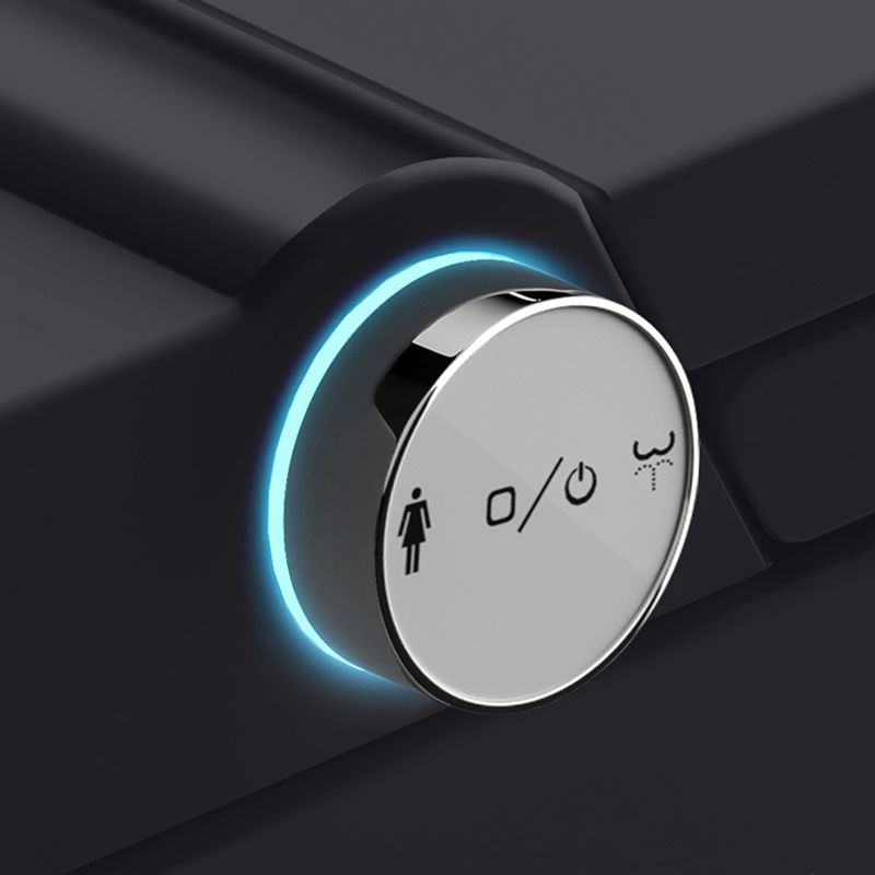 White Antimicrobial Bidet Elongated Smart Toilet with Unlimited Warm Water Clearhalo 'Bathroom Remodel & Bathroom Fixtures' 'Bidets' 'Home Improvement' 'home_improvement' 'home_improvement_bidets' 'Toilets & Bidets' 1200x1200_00d3fd21-e9da-42db-8d50-80df2c46e7fc