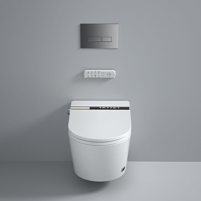 Foot Sensor Wall Hung Toilet Set Shatterproof Wall Mounted Bidet Clearhalo 'Bathroom Remodel & Bathroom Fixtures' 'Bidets' 'Home Improvement' 'home_improvement' 'home_improvement_bidets' 'Toilets & Bidets' 1200x1200_00d829b0-7266-4fb1-aeb0-08125d4f5cec