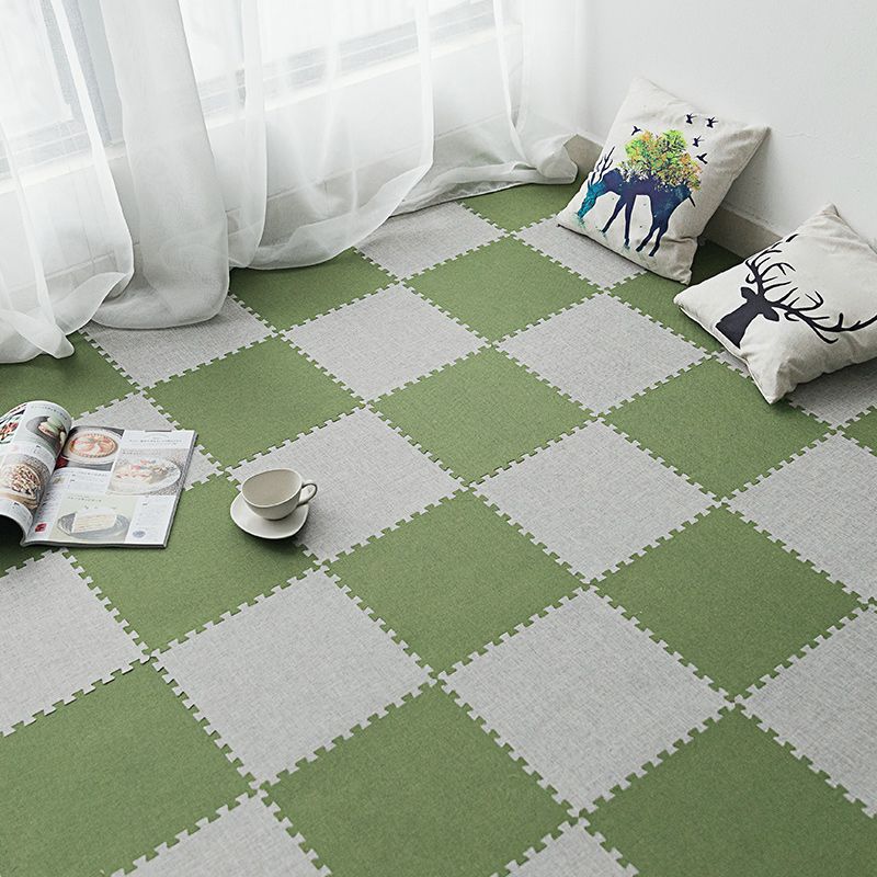 Carpet Tile Fade Resistant Non-Skid Solid Color Interlocking Carpet Tile Living Room Clearhalo 'Carpet Tiles & Carpet Squares' 'carpet_tiles_carpet_squares' 'Flooring 'Home Improvement' 'home_improvement' 'home_improvement_carpet_tiles_carpet_squares' Walls and Ceiling' 1200x1200_00e50316-3de6-49c6-a1ac-b1388531a021