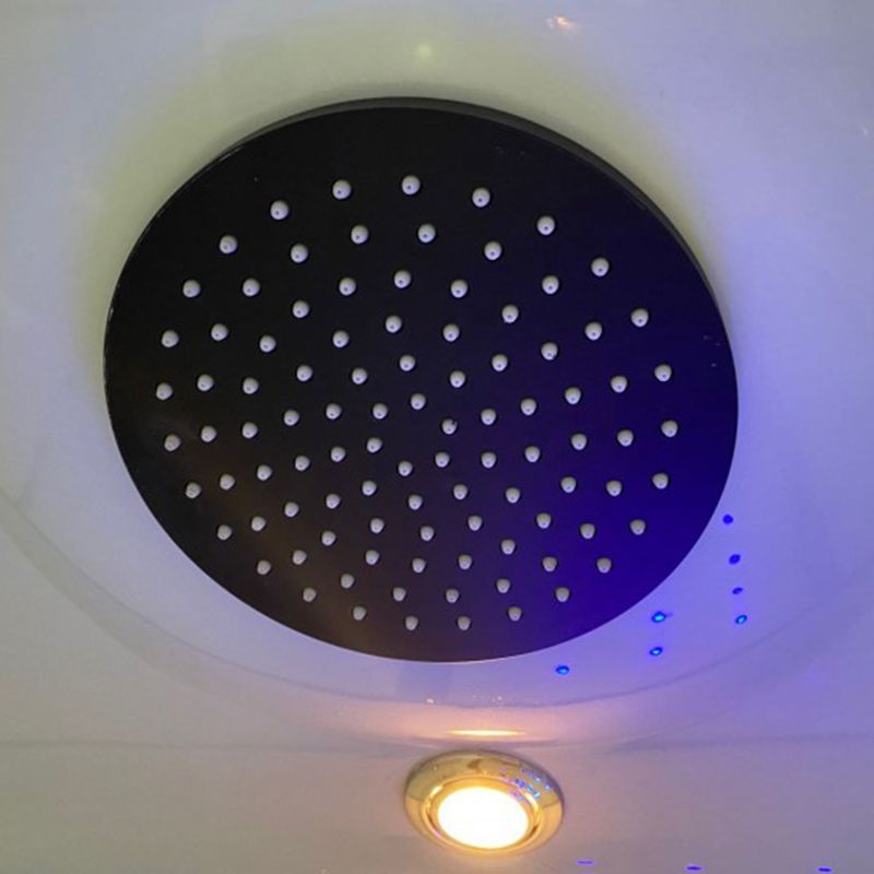 Framed Tub & Shower Kit Single Sliding Rounded Tinted Tub & Shower Kit Clearhalo 'Bathroom Remodel & Bathroom Fixtures' 'Home Improvement' 'home_improvement' 'home_improvement_shower_stalls_enclosures' 'Shower Stalls & Enclosures' 'shower_stalls_enclosures' 'Showers & Bathtubs' 1200x1200_010210fd-a647-4ce6-a0b2-ddafc209f1af