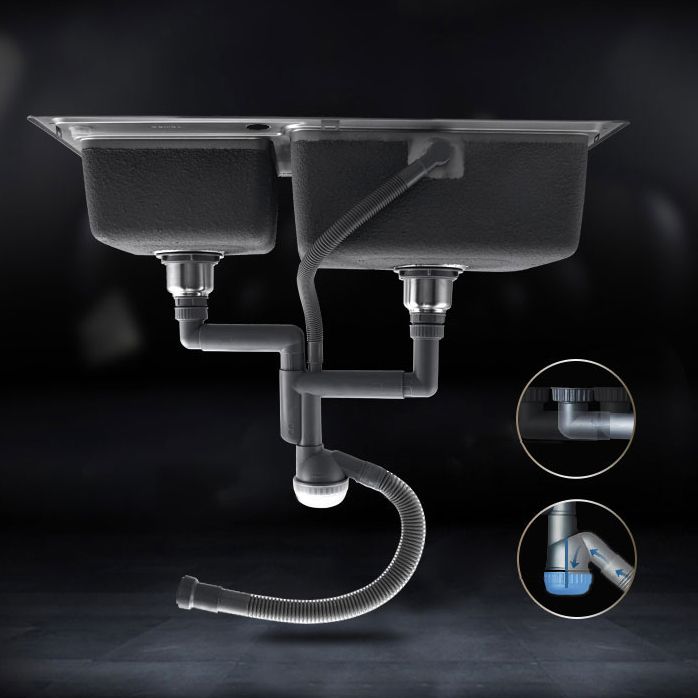 Rectangle 2 Holes Kitchen Sink Stainless Steel Double Basin Sink Clearhalo 'Home Improvement' 'home_improvement' 'home_improvement_kitchen_sinks' 'Kitchen Remodel & Kitchen Fixtures' 'Kitchen Sinks & Faucet Components' 'Kitchen Sinks' 'kitchen_sinks' 1200x1200_0117d6a8-d09b-453d-8316-c61b231618bc