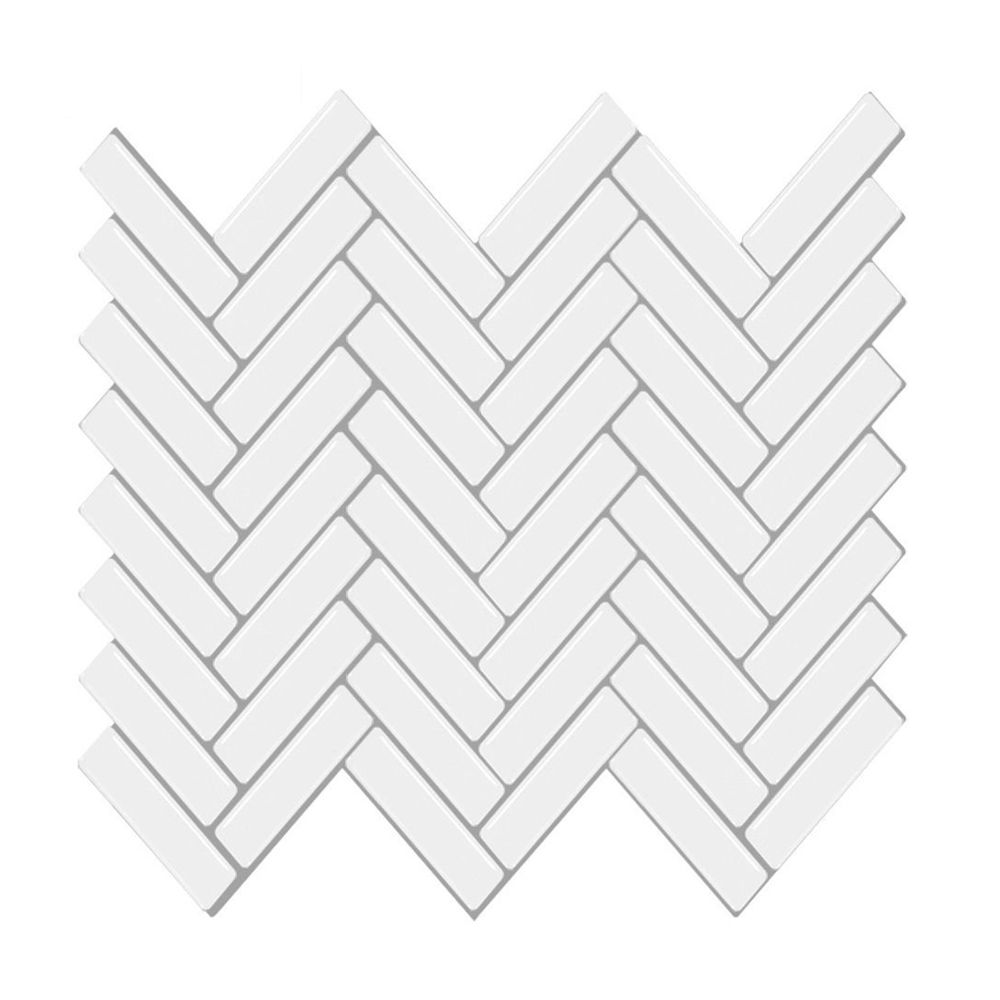 Modern Peel and Stick Tiles PVC Herringbone Peel and Stick Backsplash Wall Tile Clearhalo 'Flooring 'Home Improvement' 'home_improvement' 'home_improvement_peel_stick_blacksplash' 'Peel & Stick Backsplash Tile' 'peel_stick_blacksplash' 'Walls & Ceilings' Walls and Ceiling' 1200x1200_012bde3f-cf3c-4945-be3e-4ae28e6f1878