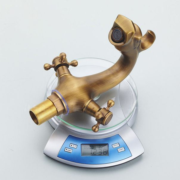 2 Handles Wide Spread Bathroom Faucet Industrial Lavatory Faucet Clearhalo 'Bathroom Remodel & Bathroom Fixtures' 'Bathroom Sink Faucets' 'Bathroom Sinks & Faucet Components' 'bathroom_sink_faucets' 'Home Improvement' 'home_improvement' 'home_improvement_bathroom_sink_faucets' 1200x1200_0134483a-58f9-4e19-ab24-52c94a12fa43