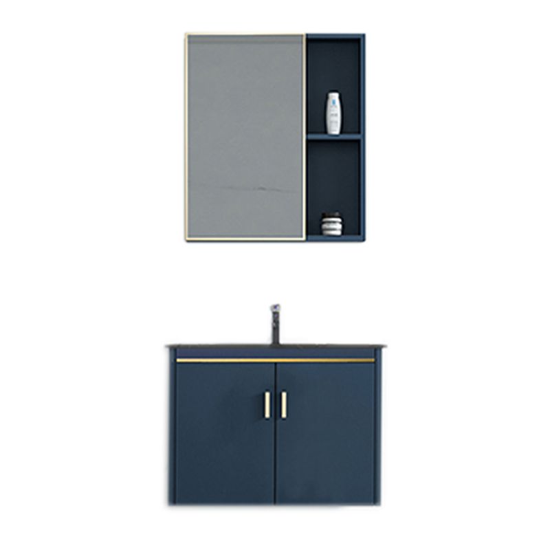 Modern Wall-mounted Bathroom Vanity Cabinet with Soft Close Door Clearhalo 'Bathroom Remodel & Bathroom Fixtures' 'Bathroom Vanities' 'bathroom_vanities' 'Home Improvement' 'home_improvement' 'home_improvement_bathroom_vanities' 1200x1200_01359ade-990a-4c03-a4c9-c1c8a9b6bc3c