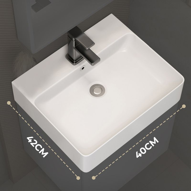 Modern Wooden Sink Vanity White Wall Mount Bathroom Vanity Cabinet with Mirror Clearhalo 'Bathroom Remodel & Bathroom Fixtures' 'Bathroom Vanities' 'bathroom_vanities' 'Home Improvement' 'home_improvement' 'home_improvement_bathroom_vanities' 1200x1200_014dc5ef-5440-4c3d-a964-d6adf2a02abc