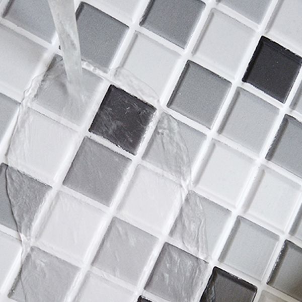 PVC Peel & Stick Mosaic Tile Square Shape Mosaic Tile Wallpaper Clearhalo 'Flooring 'Home Improvement' 'home_improvement' 'home_improvement_peel_stick_blacksplash' 'Peel & Stick Backsplash Tile' 'peel_stick_blacksplash' 'Walls & Ceilings' Walls and Ceiling' 1200x1200_0165edde-9118-46ce-b248-12726621f6d5