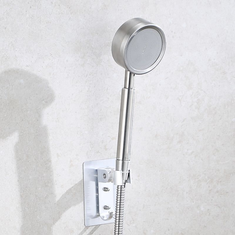 Modern Hand Shower Stainless Steel Handheld Shower Head Wall-Mount Shower Combo Clearhalo 'Bathroom Remodel & Bathroom Fixtures' 'Home Improvement' 'home_improvement' 'home_improvement_shower_heads' 'Shower Heads' 'shower_heads' 'Showers & Bathtubs Plumbing' 'Showers & Bathtubs' 1200x1200_016f1f28-8d91-459d-9e9b-fb7365753456