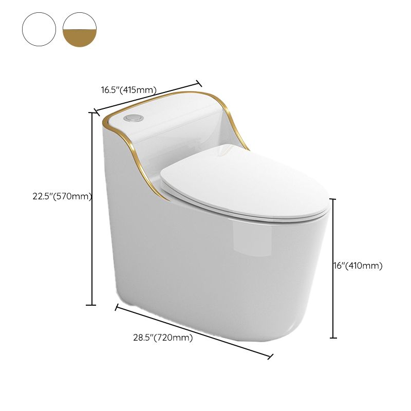 Modern Seat Included Flush Toilet One-Piece White Urine Toilet for Bathroom Clearhalo 'Bathroom Remodel & Bathroom Fixtures' 'Home Improvement' 'home_improvement' 'home_improvement_toilets' 'Toilets & Bidets' 'Toilets' 1200x1200_01769662-dea4-4aa8-9b19-bf0bac0b0140