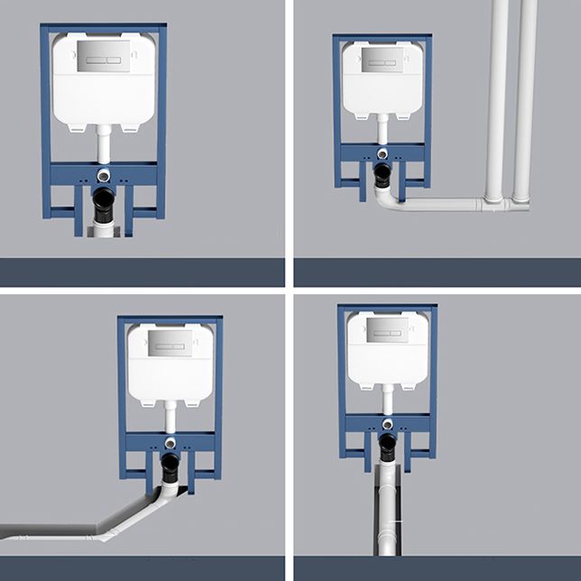 Modern White Wall Mount Urine Toilet Siphon Jet Toilet Bowl with Toilet Seat Clearhalo 'Bathroom Remodel & Bathroom Fixtures' 'Home Improvement' 'home_improvement' 'home_improvement_toilets' 'Toilets & Bidets' 'Toilets' 1200x1200_01794ead-4d51-4c4e-94fe-69409f60a248
