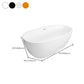 Acrylic Freestanding Soaking Bathtub Antique Finish Oval Modern Bath Tub Clearhalo 'Bathroom Remodel & Bathroom Fixtures' 'Bathtubs' 'Home Improvement' 'home_improvement' 'home_improvement_bathtubs' 'Showers & Bathtubs' 1200x1200_019a7833-ed39-4973-95ec-5c8fc34e2c24