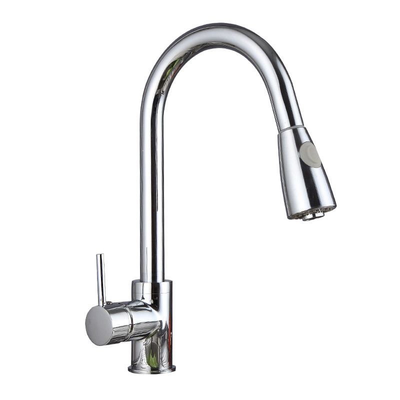 Modern Spray Kitchen Faucet Brass Pulldown Sprayer Swivel Spout Bridge Faucet Clearhalo 'Home Improvement' 'home_improvement' 'home_improvement_kitchen_faucets' 'Kitchen Faucets' 'Kitchen Remodel & Kitchen Fixtures' 'Kitchen Sinks & Faucet Components' 'kitchen_faucets' 1200x1200_01b42aa3-d37f-467a-8818-ae26cab16c7d