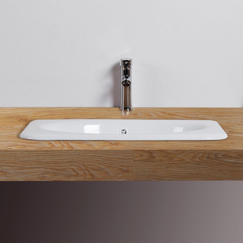 Traditional Square Wash Stand Ceramic Metal Undermount Bathroom Sink Clearhalo 'Bathroom Remodel & Bathroom Fixtures' 'Bathroom Sinks & Faucet Components' 'Bathroom Sinks' 'bathroom_sink' 'Home Improvement' 'home_improvement' 'home_improvement_bathroom_sink' 1200x1200_01c91d75-0d07-4fae-b7cc-d39bc46e0f1e