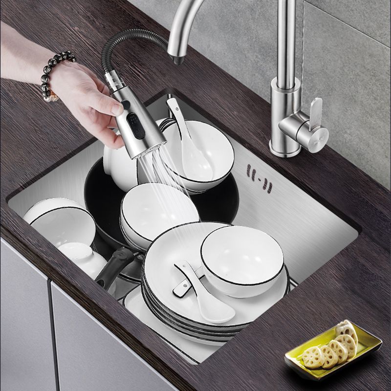 Modern Style Kitchen Sink Undermount Noise-cancelling Design Kitchen Sink Clearhalo 'Home Improvement' 'home_improvement' 'home_improvement_kitchen_sinks' 'Kitchen Remodel & Kitchen Fixtures' 'Kitchen Sinks & Faucet Components' 'Kitchen Sinks' 'kitchen_sinks' 1200x1200_01cc5cb4-1702-4b5e-afe5-9cc39c631660