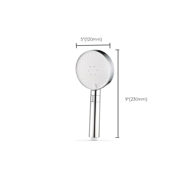 Round Water Filtration Hand Shower Adjustable Water Flow Wall-Mount Hand Shower Clearhalo 'Bathroom Remodel & Bathroom Fixtures' 'Home Improvement' 'home_improvement' 'home_improvement_shower_heads' 'Shower Heads' 'shower_heads' 'Showers & Bathtubs Plumbing' 'Showers & Bathtubs' 1200x1200_01d4328d-a59f-4766-b49b-1a41d0b89687