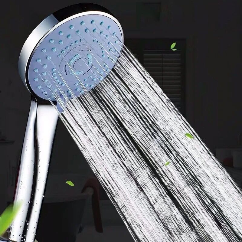 Modern Plastic Shower Head Wall-mounted Shower Head with Adjustable Spray Pattern Clearhalo 'Bathroom Remodel & Bathroom Fixtures' 'Home Improvement' 'home_improvement' 'home_improvement_shower_heads' 'Shower Heads' 'shower_heads' 'Showers & Bathtubs Plumbing' 'Showers & Bathtubs' 1200x1200_01d62c2c-dfda-454b-9ccf-e78a47acc259