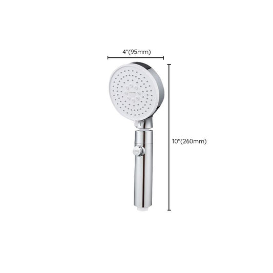 3 Sprays Shower Head Adjustable Spray Pattern Swivel Handheld Shower Head Clearhalo 'Bathroom Remodel & Bathroom Fixtures' 'Home Improvement' 'home_improvement' 'home_improvement_shower_heads' 'Shower Heads' 'shower_heads' 'Showers & Bathtubs Plumbing' 'Showers & Bathtubs' 1200x1200_01ddc23d-420e-4fe2-94a9-1c98ca3dd29c