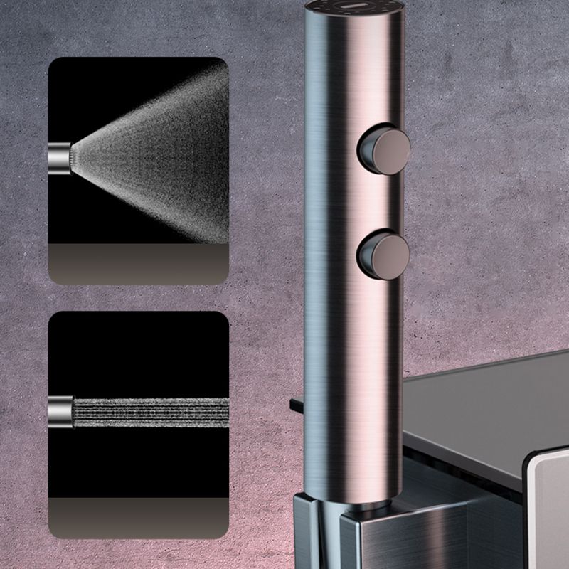 Modern Shower Trim Handheld Shower Head Wall Mounted Rain Shower Head Shower Trim Clearhalo 'Bathroom Remodel & Bathroom Fixtures' 'Home Improvement' 'home_improvement' 'home_improvement_shower_faucets' 'Shower Faucets & Systems' 'shower_faucets' 'Showers & Bathtubs Plumbing' 'Showers & Bathtubs' 1200x1200_01e5d77f-38c9-4cfe-8148-6f49b7dfa838