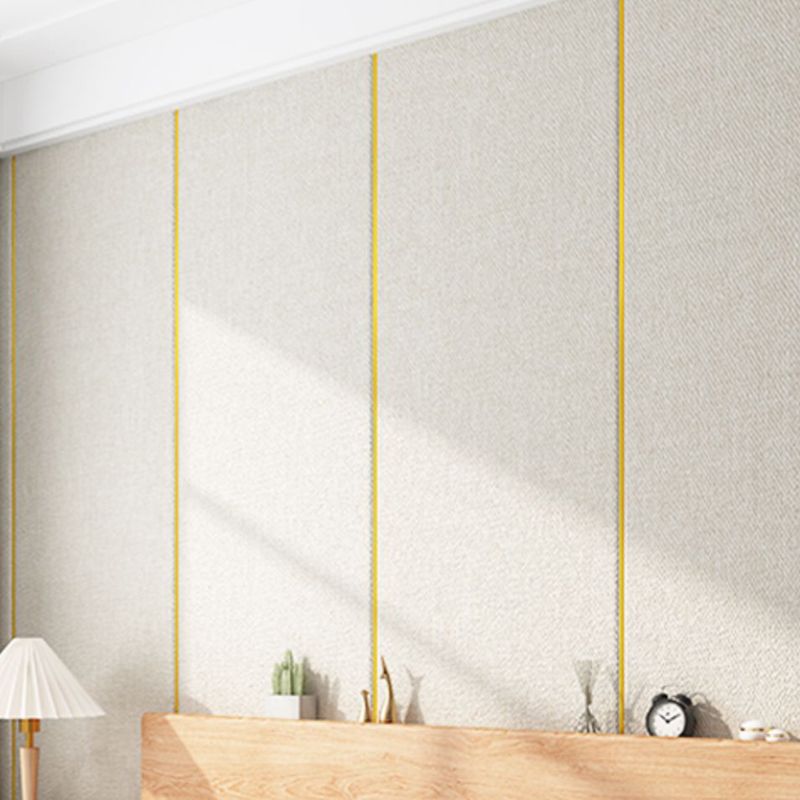 Modern Flax Wall Covering Paneling Textured Wall Interior Anti-collision Plank Clearhalo 'Flooring 'Home Improvement' 'home_improvement' 'home_improvement_wall_paneling' 'Wall Paneling' 'wall_paneling' 'Walls & Ceilings' Walls and Ceiling' 1200x1200_01ef680f-ff8a-40f0-b791-e53cbc201337