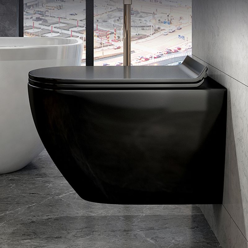 Scandinavian Wall Hung Toilet Set Elongated Bowl Shape Smart Bidet Clearhalo 'Bathroom Remodel & Bathroom Fixtures' 'Bidets' 'Home Improvement' 'home_improvement' 'home_improvement_bidets' 'Toilets & Bidets' 1200x1200_01fc83dd-529b-4df9-951e-ccbacdbd06e9