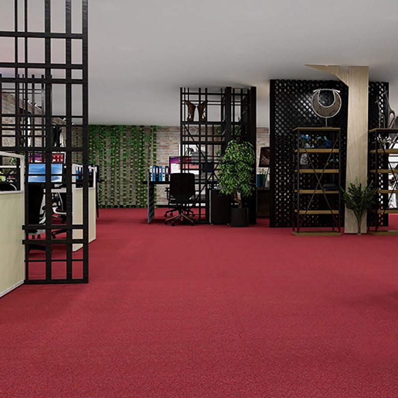 Bedroom Carpet Tiles Solid Color Lever Loop Color Block Carpet Tiles Clearhalo 'Carpet Tiles & Carpet Squares' 'carpet_tiles_carpet_squares' 'Flooring 'Home Improvement' 'home_improvement' 'home_improvement_carpet_tiles_carpet_squares' Walls and Ceiling' 1200x1200_02083674-cd3c-4c88-b291-23bab2520c95