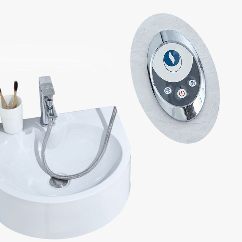 Framed Corner Shower Enclosure Rectangle Shower Enclosure with Faucet Included Clearhalo 'Bathroom Remodel & Bathroom Fixtures' 'Home Improvement' 'home_improvement' 'home_improvement_shower_stalls_enclosures' 'Shower Stalls & Enclosures' 'shower_stalls_enclosures' 'Showers & Bathtubs' 1200x1200_0209d716-d167-4bb3-9606-6c909af8b26f