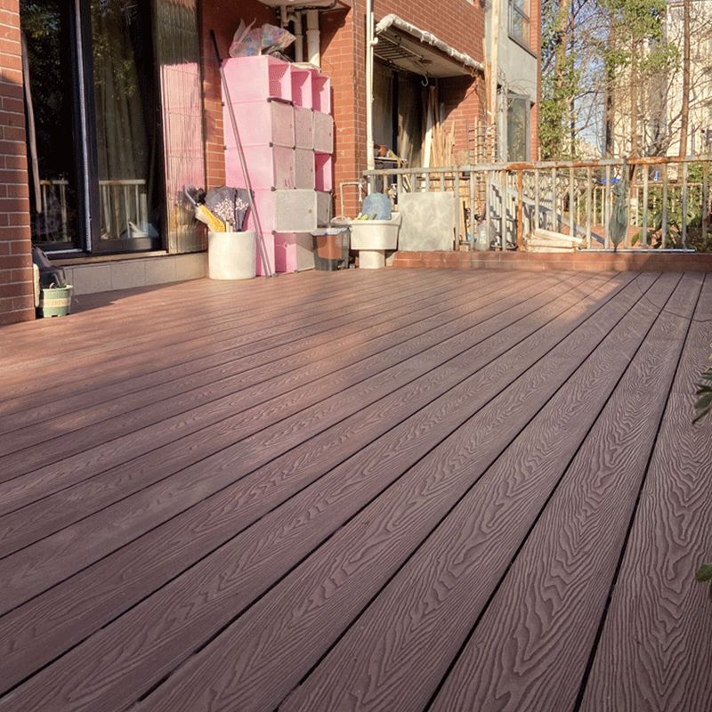 Deck Plank Outdoor Wooden Striped Pattern Waterproof Floor Board Clearhalo 'Home Improvement' 'home_improvement' 'home_improvement_outdoor_deck_tiles_planks' 'Outdoor Deck Tiles & Planks' 'Outdoor Flooring & Tile' 'Outdoor Remodel' 'outdoor_deck_tiles_planks' 1200x1200_021b56f9-92a6-403c-bf4f-6b54bc7bf871