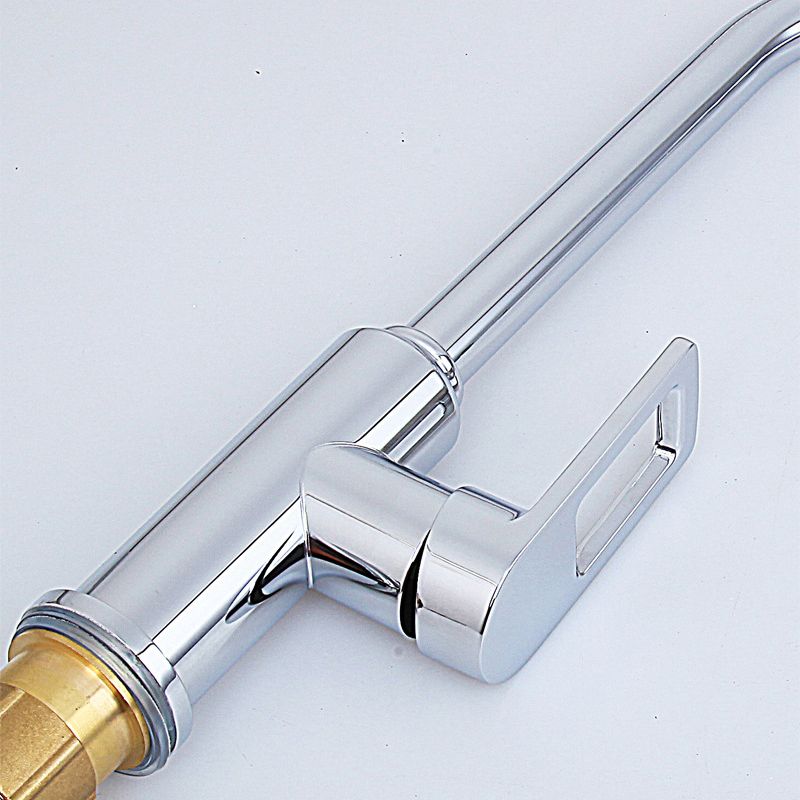 Modern Bar Faucet Stainless Steel Lever Handles with Accessories Bridge Kitchen Faucet Clearhalo 'Home Improvement' 'home_improvement' 'home_improvement_kitchen_faucets' 'Kitchen Faucets' 'Kitchen Remodel & Kitchen Fixtures' 'Kitchen Sinks & Faucet Components' 'kitchen_faucets' 1200x1200_0225c77c-3046-497f-8029-1b6b2fa90783