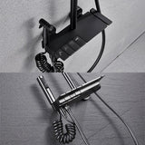 Modern Shower Set Brass Adjustable Shower Head Wall Mounted Shower Head Combo Clearhalo 'Bathroom Remodel & Bathroom Fixtures' 'Home Improvement' 'home_improvement' 'home_improvement_shower_faucets' 'Shower Faucets & Systems' 'shower_faucets' 'Showers & Bathtubs Plumbing' 'Showers & Bathtubs' 1200x1200_025ecaef-91e7-4268-89e7-4c84ba231806