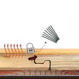 Traditional Laminate Flooring Click-Lock 15mm Thickness Scratch Resistant Waterproof Clearhalo 'Flooring 'Home Improvement' 'home_improvement' 'home_improvement_laminate_flooring' 'Laminate Flooring' 'laminate_flooring' Walls and Ceiling' 1200x1200_02757fcd-a113-4ebf-bf70-165c8bfdac35