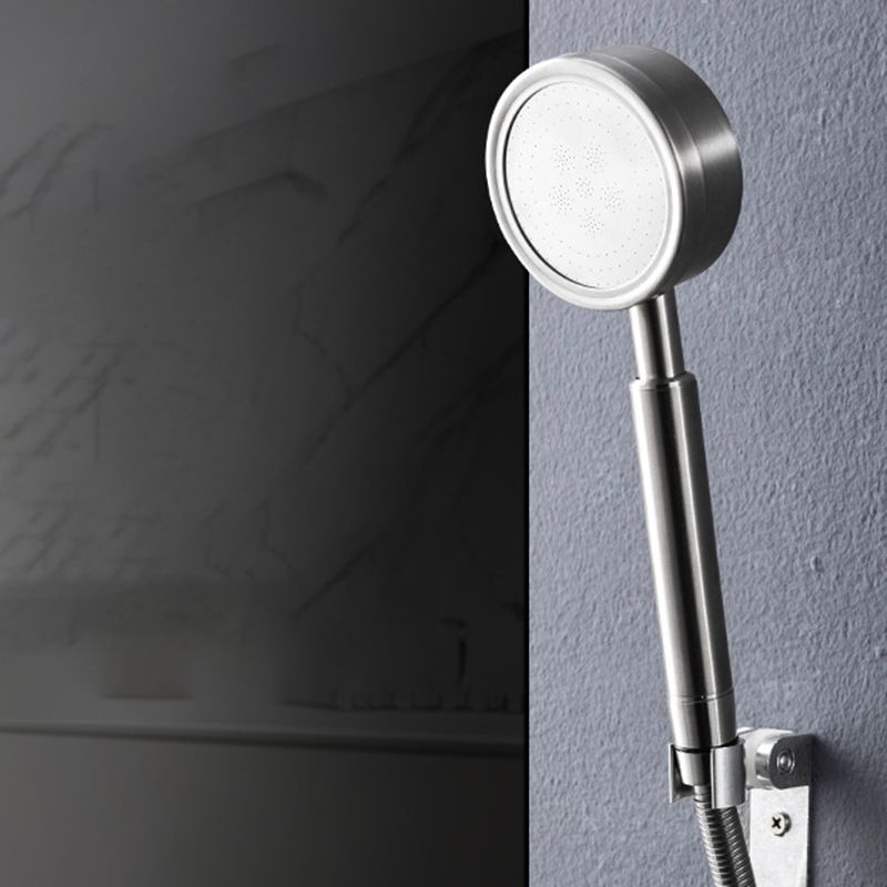 Round Shape Handheld Shower Head Traditional Metal Wall Mounted Hand Shower Clearhalo 'Bathroom Remodel & Bathroom Fixtures' 'Home Improvement' 'home_improvement' 'home_improvement_shower_heads' 'Shower Heads' 'shower_heads' 'Showers & Bathtubs Plumbing' 'Showers & Bathtubs' 1200x1200_028e74cd-c9c1-48d1-9988-2ebab7c1551d