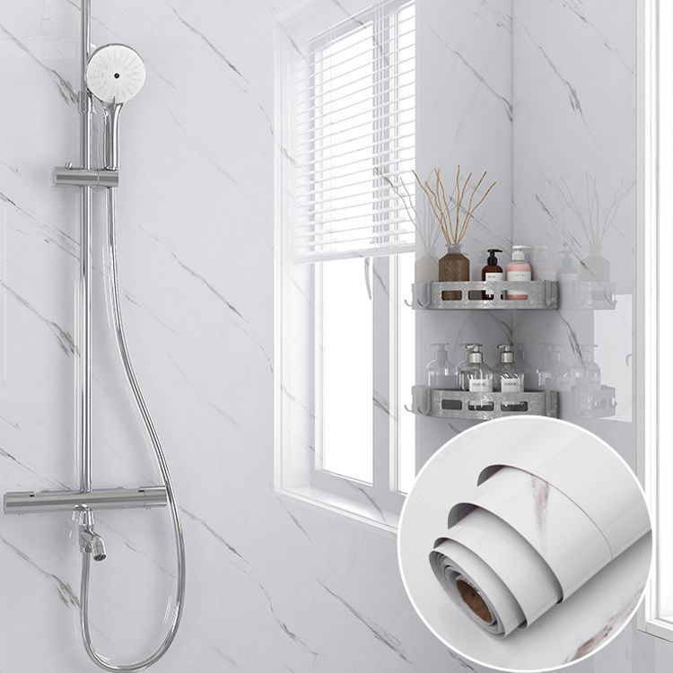 Modern Backsplash Wall Tile PVC Rectangular Self Adhesive Wallpaper for Bathroom Clearhalo 'Flooring 'Home Improvement' 'home_improvement' 'home_improvement_peel_stick_blacksplash' 'Peel & Stick Backsplash Tile' 'peel_stick_blacksplash' 'Walls & Ceilings' Walls and Ceiling' 1200x1200_02982dfb-35e0-4029-9079-2dcbd871848d