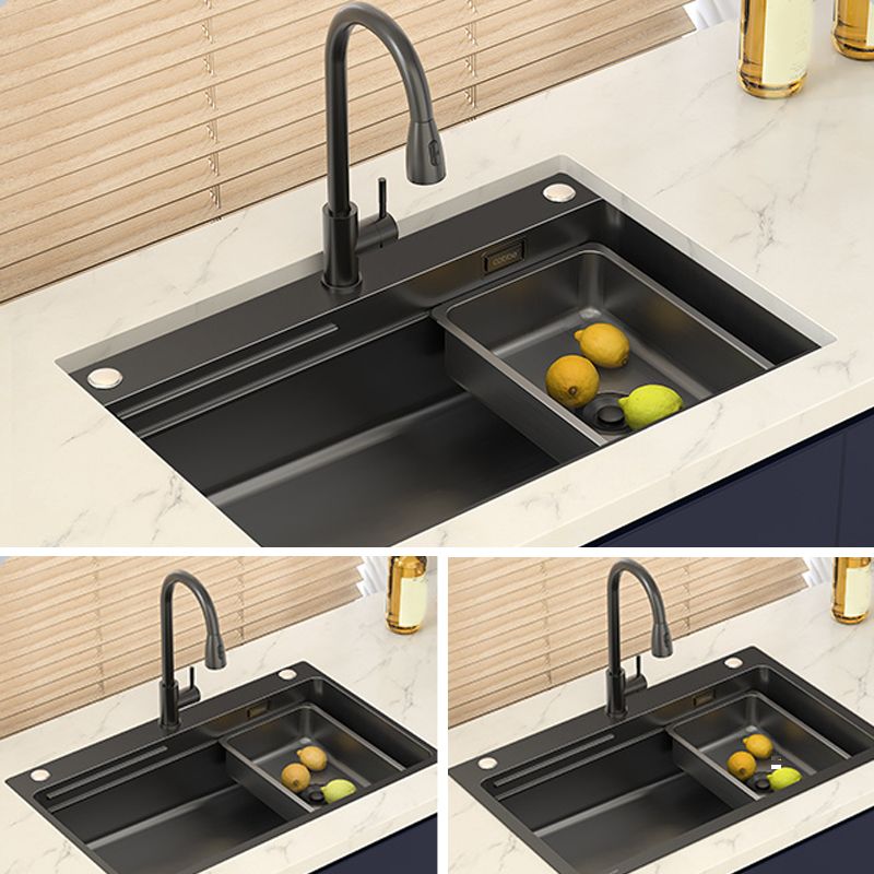 Classic Style Kitchen Sink Corrosion Resistant Stainless Steel Kitchen Sink Clearhalo 'Home Improvement' 'home_improvement' 'home_improvement_kitchen_sinks' 'Kitchen Remodel & Kitchen Fixtures' 'Kitchen Sinks & Faucet Components' 'Kitchen Sinks' 'kitchen_sinks' 1200x1200_02a8227b-9bbf-463f-9010-af038977c73f