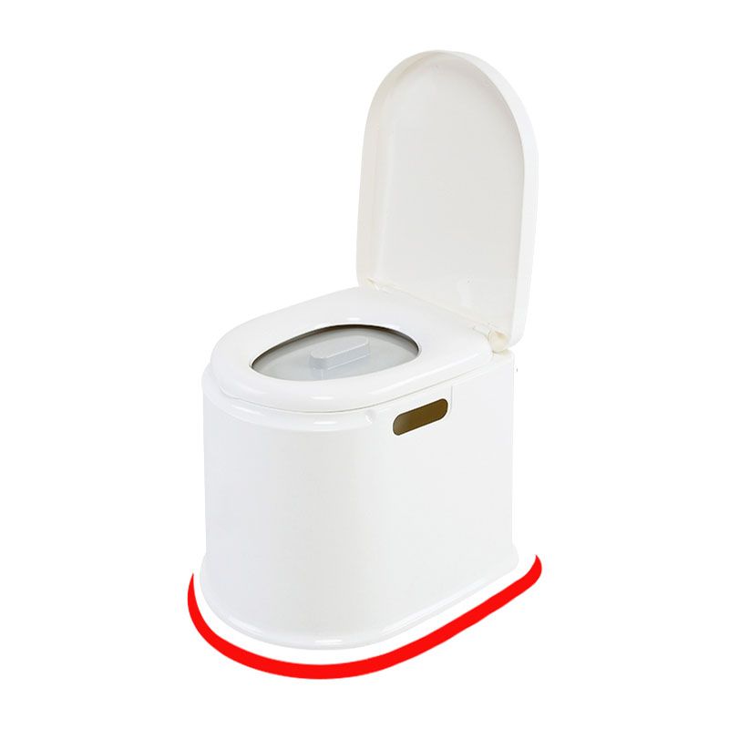 Modern Plastic Toilet Floor Mounted Toilet Bowl for Bathroom Clearhalo 'Bathroom Remodel & Bathroom Fixtures' 'Home Improvement' 'home_improvement' 'home_improvement_toilets' 'Toilets & Bidets' 'Toilets' 1200x1200_02ce4daf-2276-4701-874f-4c8e1ed4349b