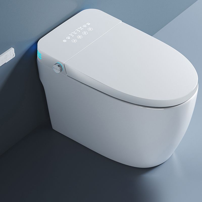 Elongated Smart Toilet White Floor Standing Bidet with Heated Seat Clearhalo 'Bathroom Remodel & Bathroom Fixtures' 'Bidets' 'Home Improvement' 'home_improvement' 'home_improvement_bidets' 'Toilets & Bidets' 1200x1200_02dc1127-e64a-4960-9a3a-897d31f46ee1