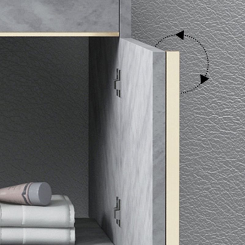 Contemporary Sink Cabinet Mirror Cabinet Vanity Cabinet for Bathroom Clearhalo 'Bathroom Remodel & Bathroom Fixtures' 'Bathroom Vanities' 'bathroom_vanities' 'Home Improvement' 'home_improvement' 'home_improvement_bathroom_vanities' 1200x1200_02df8948-1d84-4f24-9eee-1bfae2fa933e