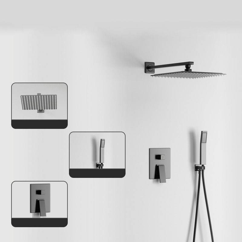 Modern Pressure Balanced Diverter Valve Shower Faucet Metal Shower System on Wall Clearhalo 'Bathroom Remodel & Bathroom Fixtures' 'Home Improvement' 'home_improvement' 'home_improvement_shower_faucets' 'Shower Faucets & Systems' 'shower_faucets' 'Showers & Bathtubs Plumbing' 'Showers & Bathtubs' 1200x1200_032e6abe-1dbb-4e66-9049-7a7a1f49534e