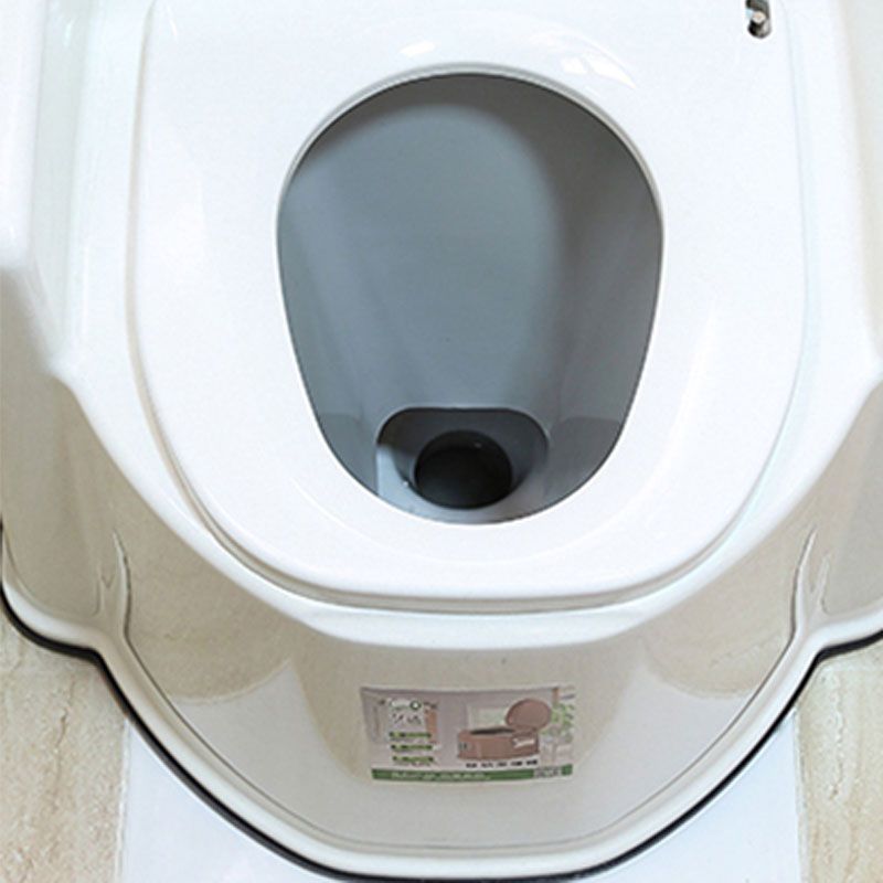 Contemporary Plastic Toilet Floor Mounted Toilet Bowl for Washroom Clearhalo 'Bathroom Remodel & Bathroom Fixtures' 'Home Improvement' 'home_improvement' 'home_improvement_toilets' 'Toilets & Bidets' 'Toilets' 1200x1200_0357391a-8513-4d65-9933-8e931f5b58d3
