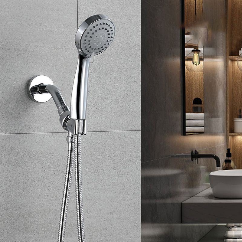 Contemporary Style Shower Head Double Bathroom Shower Heads with Round Shape Clearhalo 'Bathroom Remodel & Bathroom Fixtures' 'Home Improvement' 'home_improvement' 'home_improvement_shower_heads' 'Shower Heads' 'shower_heads' 'Showers & Bathtubs Plumbing' 'Showers & Bathtubs' 1200x1200_036de77e-c36b-4fe6-a4f0-3a53b777c735