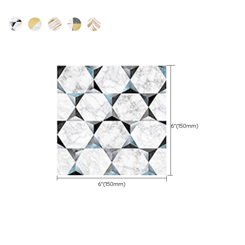 Contemporary Mosaic Tile Peel and Stick Tile Kitchen Backsplash Peel and Stick Wall Tile Clearhalo 'Flooring 'Home Improvement' 'home_improvement' 'home_improvement_peel_stick_blacksplash' 'Peel & Stick Backsplash Tile' 'peel_stick_blacksplash' 'Walls & Ceilings' Walls and Ceiling' 1200x1200_0390dc22-906d-4a7d-8f27-a502cfcb9ef2