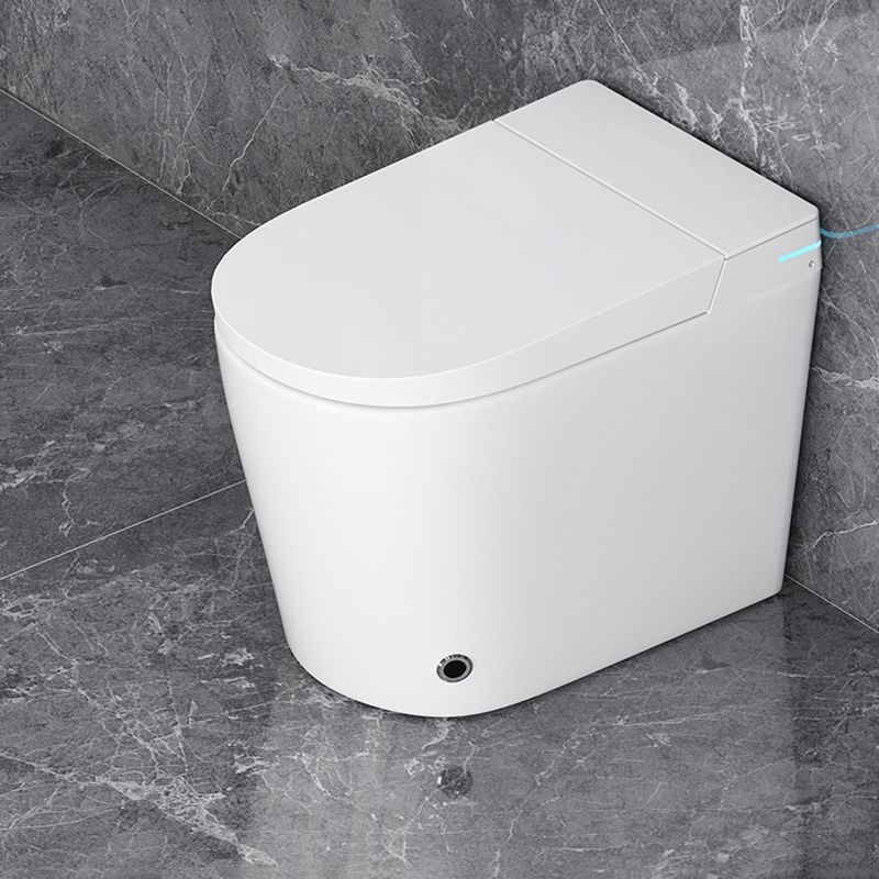Elongated Smart Toilet White Floor Standing Bidet with Heated Seat and Tank Clearhalo 'Bathroom Remodel & Bathroom Fixtures' 'Bidets' 'Home Improvement' 'home_improvement' 'home_improvement_bidets' 'Toilets & Bidets' 1200x1200_03a9e2f3-d066-452a-a7d0-47be66e36db1