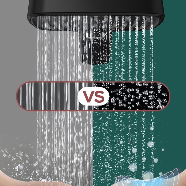 Contemporary Handheld Shower Head Square Three-speed Spray Head Clearhalo 'Bathroom Remodel & Bathroom Fixtures' 'Home Improvement' 'home_improvement' 'home_improvement_shower_heads' 'Shower Heads' 'shower_heads' 'Showers & Bathtubs Plumbing' 'Showers & Bathtubs' 1200x1200_03b73015-4f3c-43c8-8456-60a3d4c88e9c