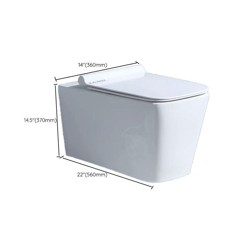 Modern White Ceramic Flush Toilet Wall Mount Urine Toilet for Washroom Clearhalo 'Bathroom Remodel & Bathroom Fixtures' 'Home Improvement' 'home_improvement' 'home_improvement_toilets' 'Toilets & Bidets' 'Toilets' 1200x1200_03d600b5-5252-4030-96d4-feaf59d5b4f0