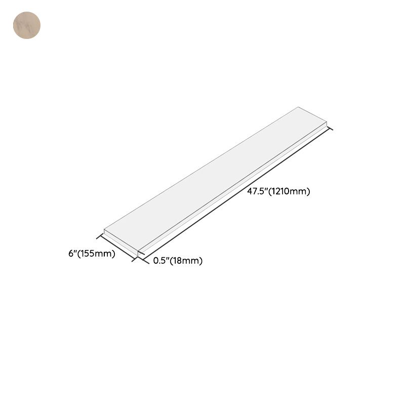 Modern Wood Flooring Tiles Solid Wood Click-Locking Hardwood Deck Tiles Clearhalo 'Flooring 'Hardwood Flooring' 'hardwood_flooring' 'Home Improvement' 'home_improvement' 'home_improvement_hardwood_flooring' Walls and Ceiling' 1200x1200_03dcb415-a55e-4261-98ce-089bdec914b2