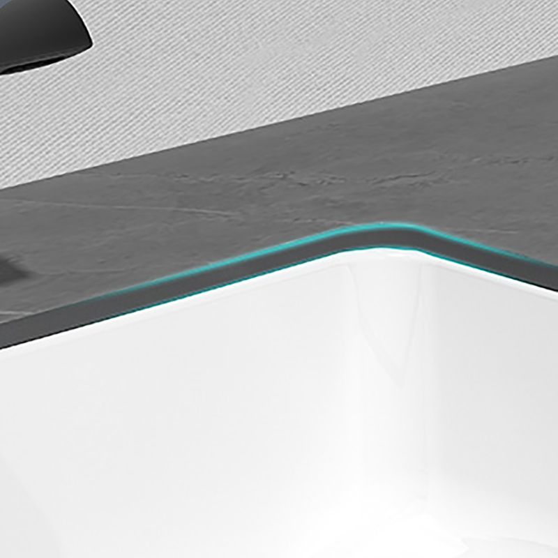 Modern Style Bathroom Sink Overflow Hole Design Undermount Ceramic Bathroom Sink Clearhalo 'Bathroom Remodel & Bathroom Fixtures' 'Bathroom Sinks & Faucet Components' 'Bathroom Sinks' 'bathroom_sink' 'Home Improvement' 'home_improvement' 'home_improvement_bathroom_sink' 1200x1200_03ddf433-b553-4105-be5f-a2ea19b3e6c1