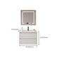 Modern Sink Vanity Solid Color Wall Mount Vanity Cabinet for Bathroom Clearhalo 'Bathroom Remodel & Bathroom Fixtures' 'Bathroom Vanities' 'bathroom_vanities' 'Home Improvement' 'home_improvement' 'home_improvement_bathroom_vanities' 1200x1200_03f74bd6-2932-4531-8df1-3b156fdda796