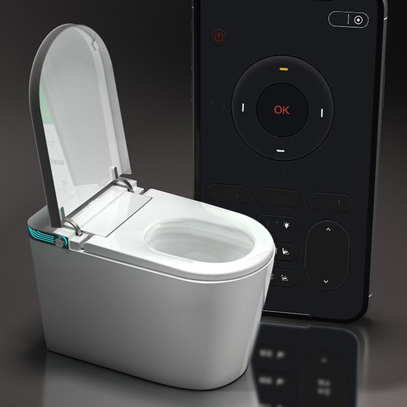 Contemporary White Elongated Floor Standing Bidet With Bidet And Seat Clearhalo 'Bathroom Remodel & Bathroom Fixtures' 'Bidets' 'Home Improvement' 'home_improvement' 'home_improvement_bidets' 'Toilets & Bidets' 1200x1200_0401bfd0-6888-4974-8620-5358f07a6901